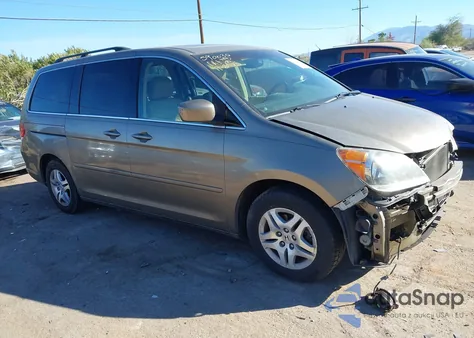 2008 Honda Odyssey Ex-L z USA, uszkodzony, nr VIN 5FNRL38758B062606